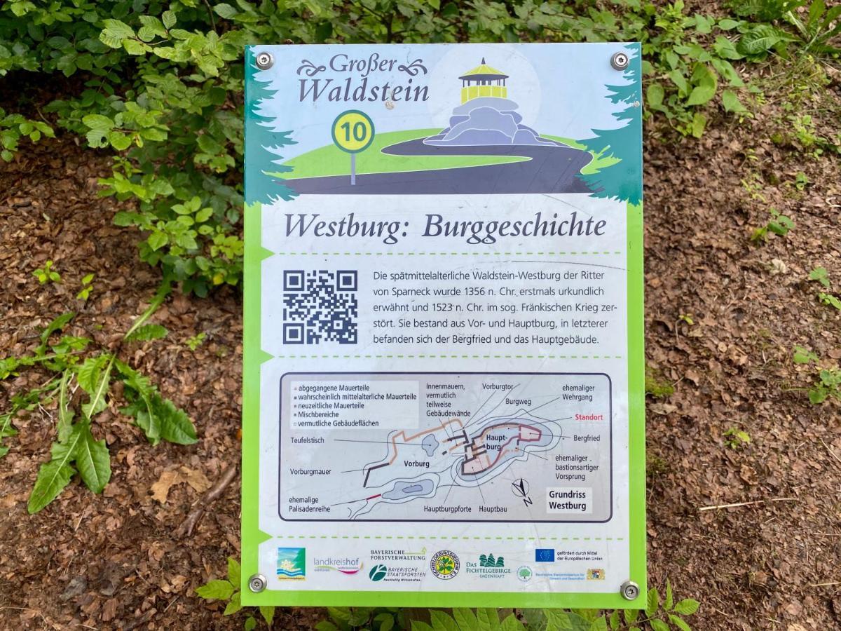 Ferienwohnung Oxana Im Naturpark Fichtelgebirge Schonwald  Exterior foto